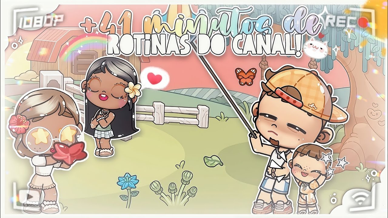*AESTHETIC* 41+ MINUTOS DE ROTINAS DO CANAL!!🤩🤍|| *VOICED🎙️* || AVATAR WORLD 