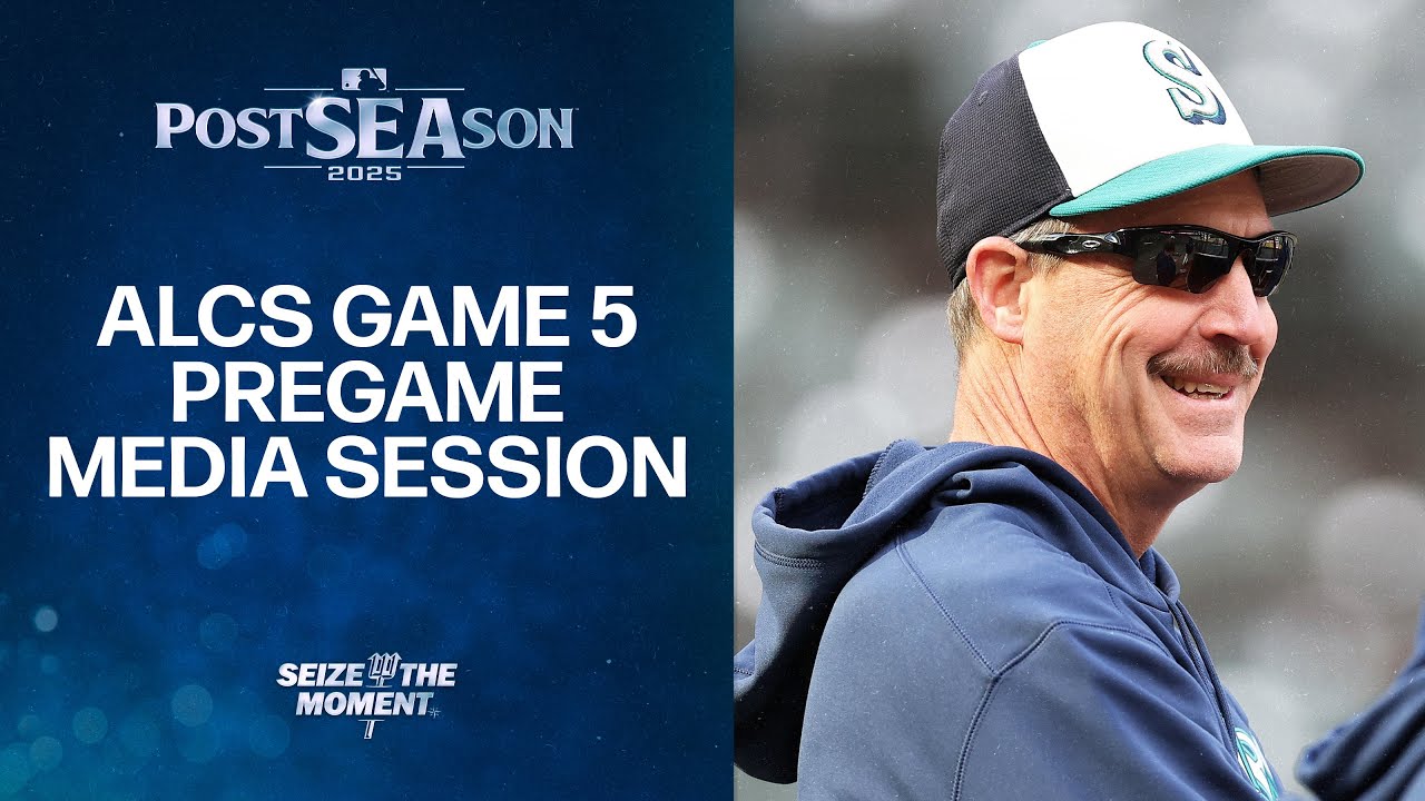 Mariners ALCS Game 5 Pregame News Conference