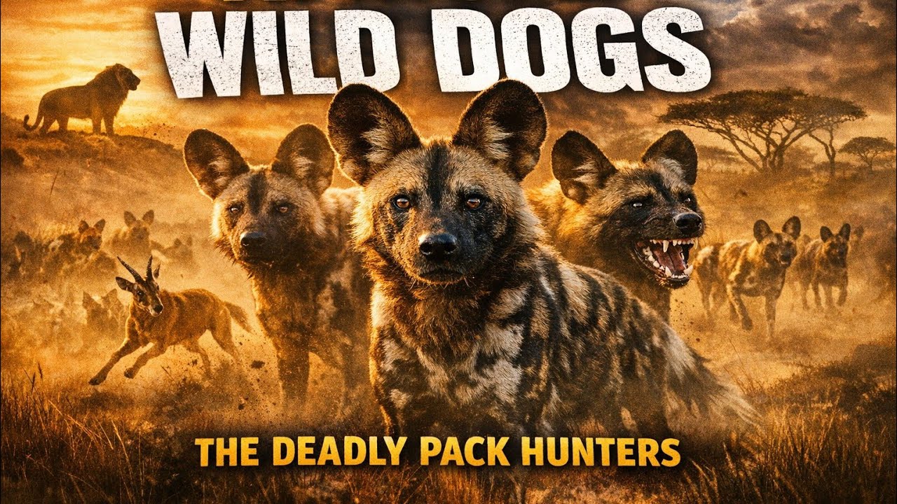 African Wild Dogs: The Ultimate Pack Hunters of the Savannah | Wildlife Documentary