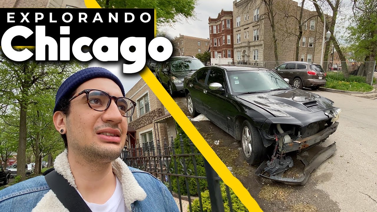 Caminhando nas ruas PERIGOSAS do Little Village 🇺🇸🇲🇽 | Subúrbio Americano em Chicago