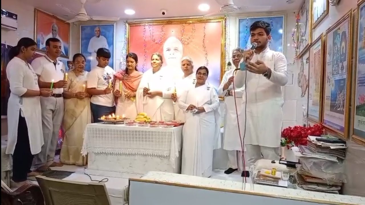 Aarzo hai aap par song on the occasion of diwali at janakpuri centre Brahma kumaris #diwali #viral 