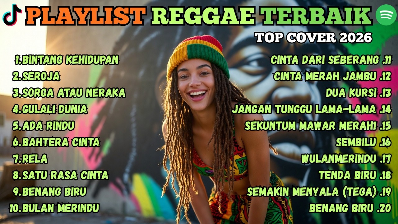 Playlist Reggae Indonesia 2026 🌞 Lagu Cover Santai, Adem & Bikin Mood Naik!