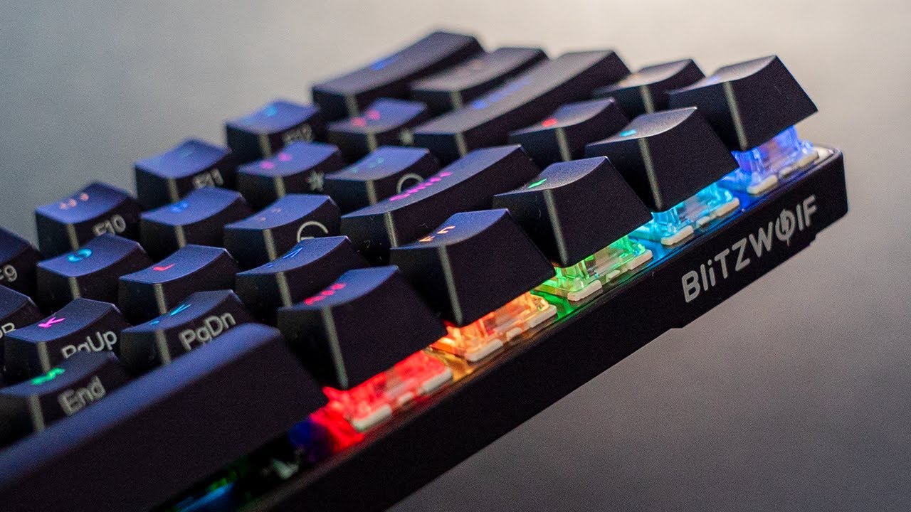 This Keyboard is SICK!! - Blitzwolf BW-KB1 Mechanical Keyboard Review