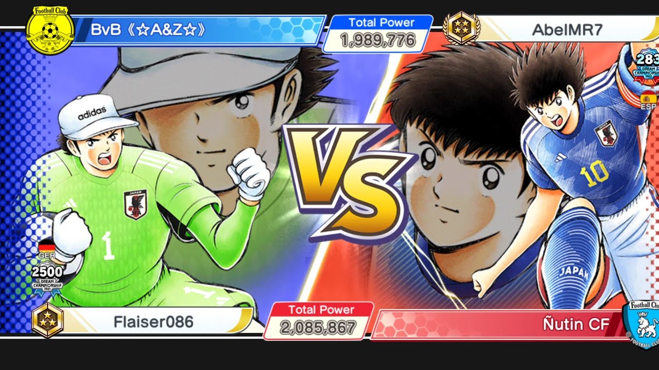 tsubasa Dream team ⚽️  Tsubasa vs Kenzo