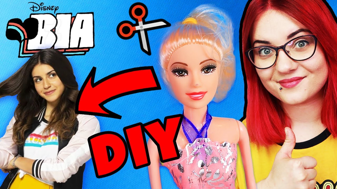 PRZERABIAM LALKĘ DIY ✂️ BIA Disney Channel 🎤 Opowiadam o nagraniach z VIKI GABOR 😍 miss Aga