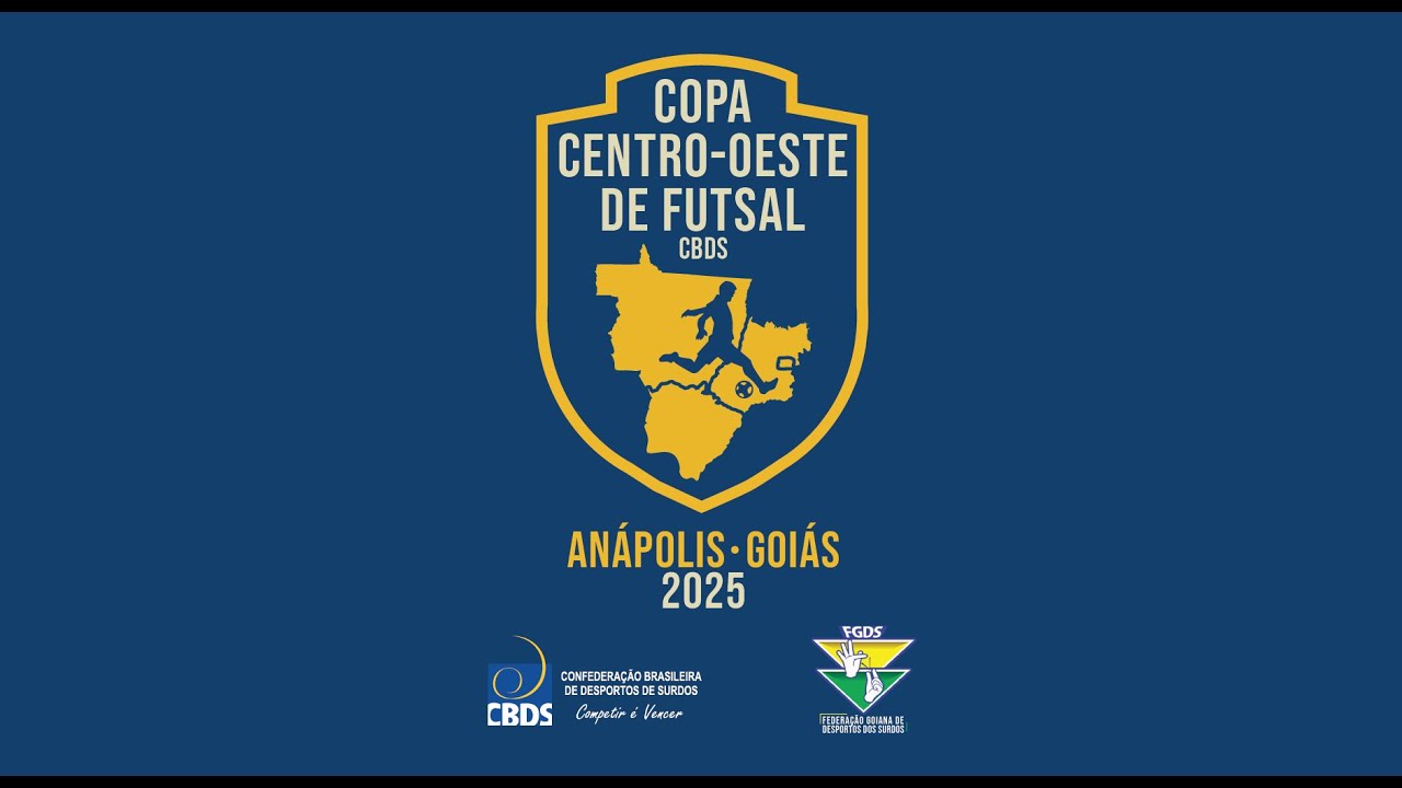 FINAIS DA COPA CENTRO OESTE DE FUTSAL - CBDS - GIN&Aacute;SIO GRACINDA MARIA EM AN&Aacute;POLIS-GO