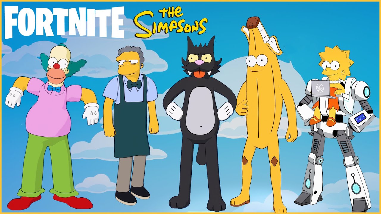 Fortnite x The Simpsons Week 3 Challenges