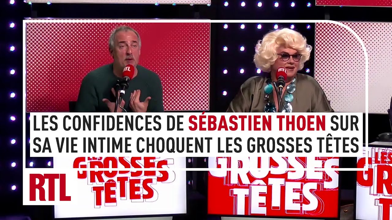 Les confidences de Sébastien Thoen sur sa vie intime choquent les Grosses Têtes