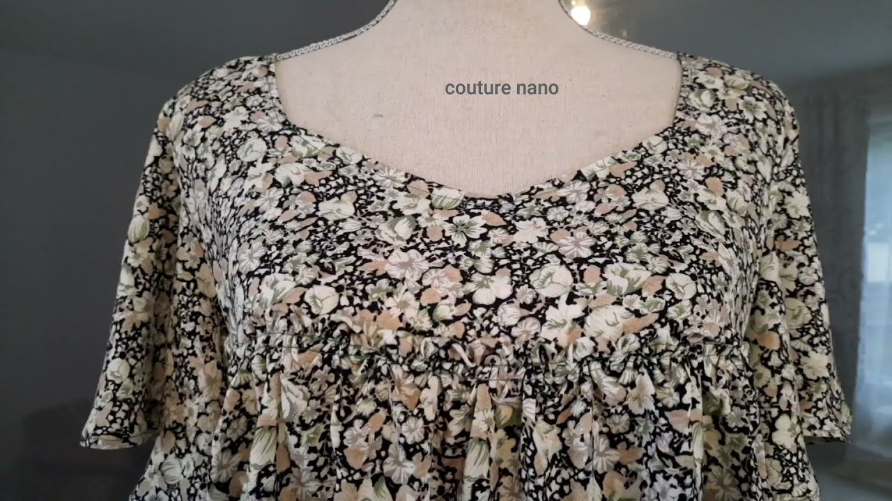 خياطة الفولة 😘المودال المحبوب لدي أمهاتنا 👍قندورة العيد تخيطيها فى رمشة عين 👗دشاديش فساتين