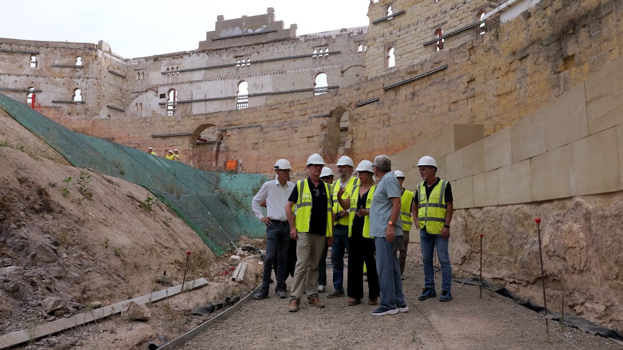 El Anfiteatro Romano se podrá visitar mientras se excava la mitad de la arena
