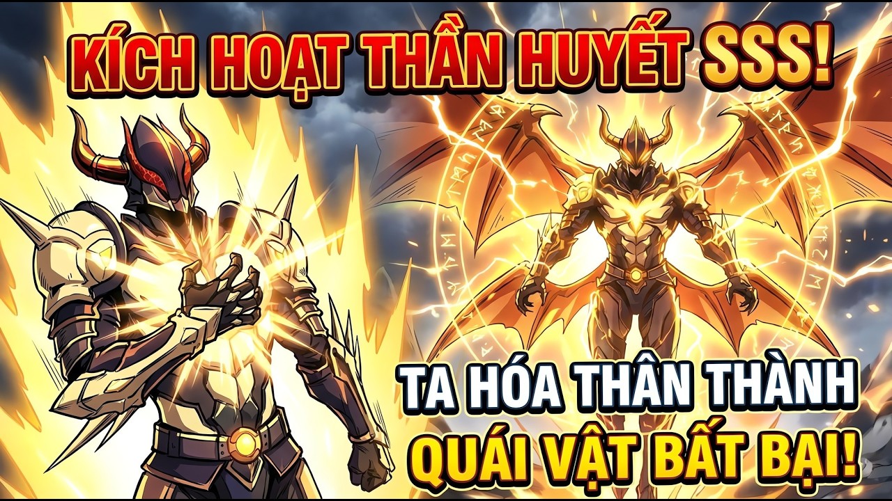 Full Bộ | Kích Hoạt Thần Huyết SSS Ta Hóa Thân Thành Quái Vật Bất Bại - Manhua Recap