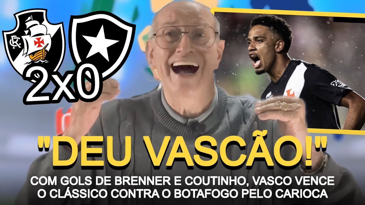 VASCO VENCE O BOTAFOGO, E O FLUMINENSE LEVA A TAÇA GUANABARA!