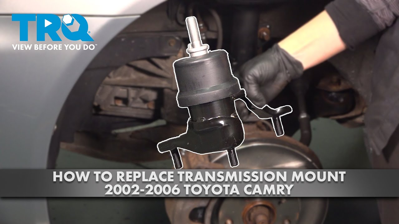 Как заменить опору коробки передач на Toyota Camry 2002-2006 годов