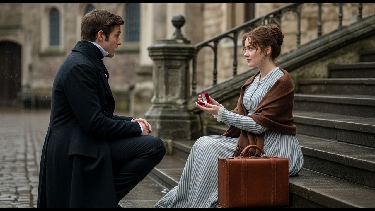 💔👑 To Escape Hunger, She Married a Ruined Baron — Unaware He Was London’s Secret Duke