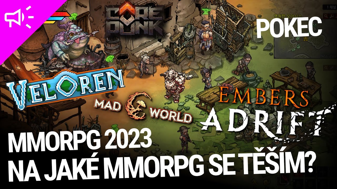 TOP 6 INDIE MMORPG 2023 na kter&eacute; se tě&scaron;&iacute;m!? Pokec! #veloren #madworld