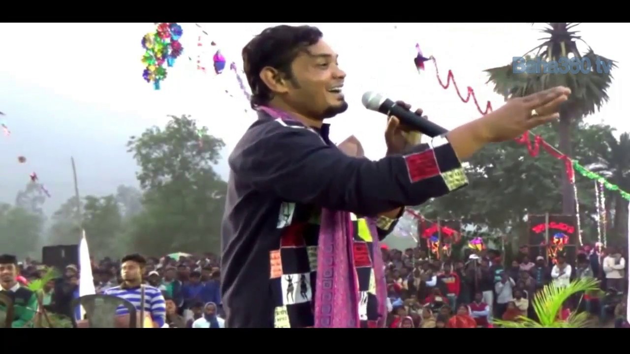Santali Singer Rathin kisku Stage program