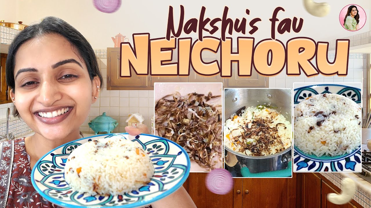 My Style of Making Nei Choru 🍚✨ | Nakshathra Nagesh