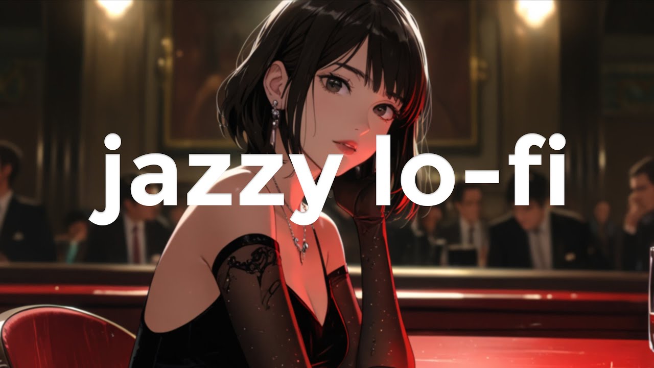 Smooth Jazzy Noir Lofi – Midnight Vibes & Chill Beats 🎷🌙