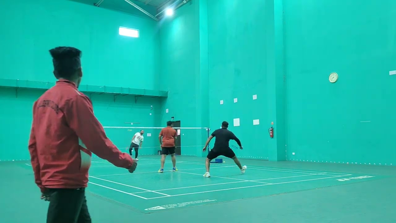 badminton match TARBHA INDOOR roughly practice match 