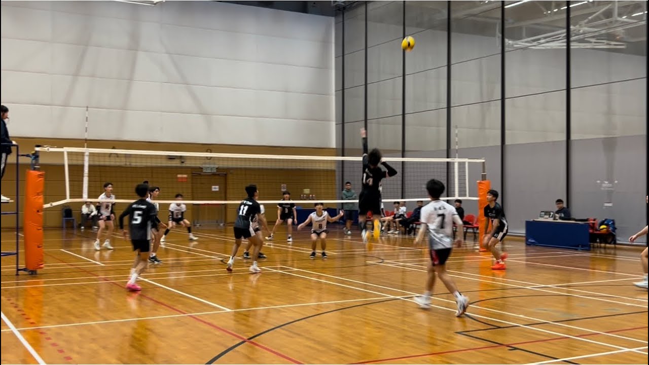 拔萃男書院 vs 順德聯誼總會鄭裕彤中學 中學校際排球比賽2023-2024（Division One B Grade) 準決賽