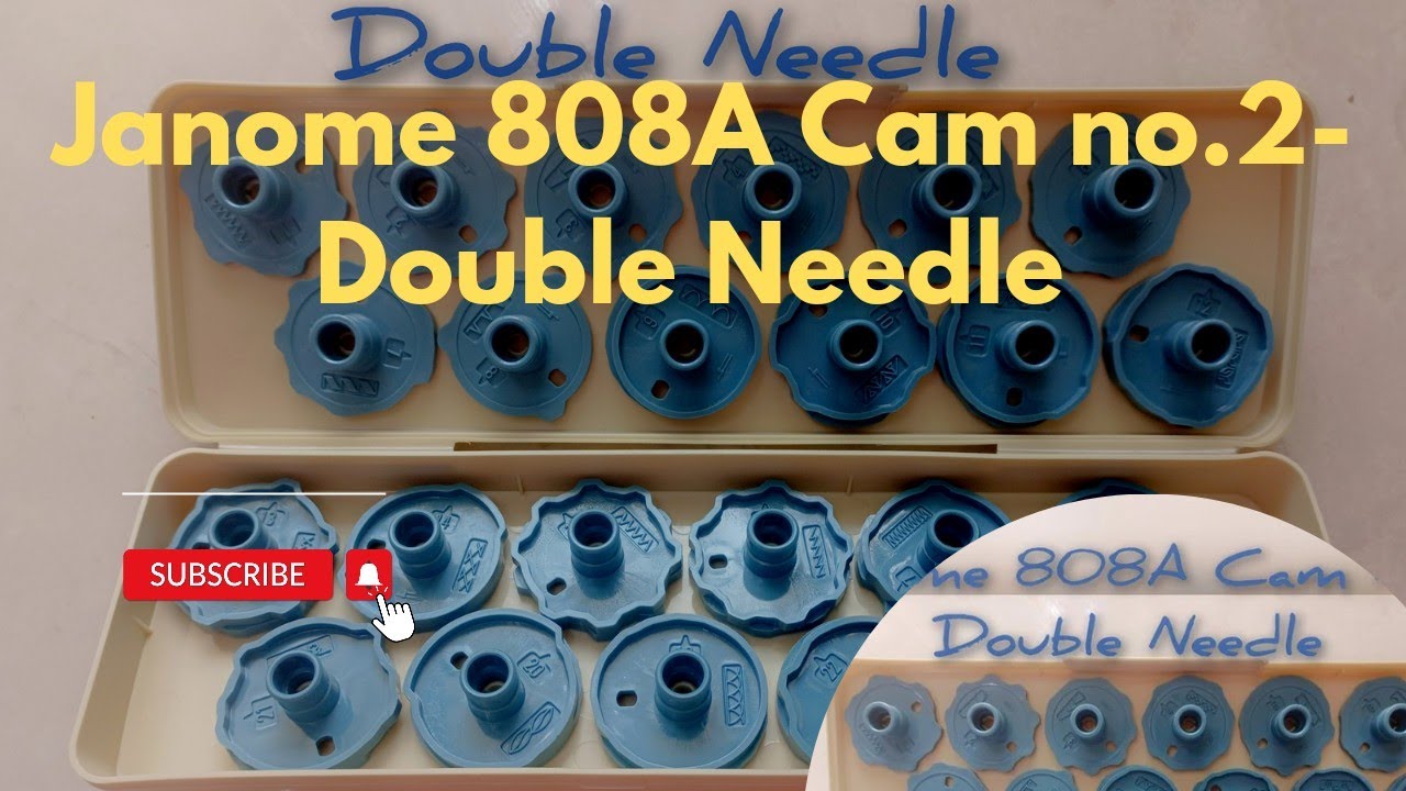 Janome 808A -CAM NO. 2 Double Needle