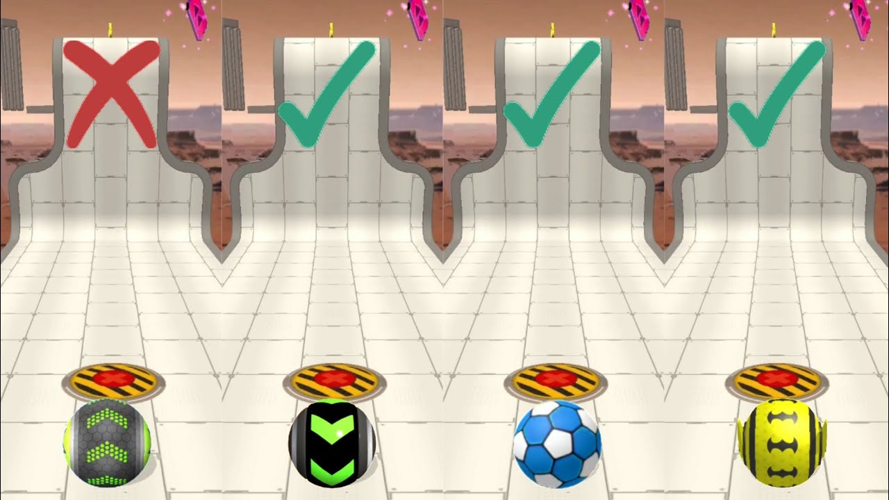 Rollance Balls Vs Rolling Balls Sky Vs Temple Balls Walkthrough SpeedRun Gameplay Part 203