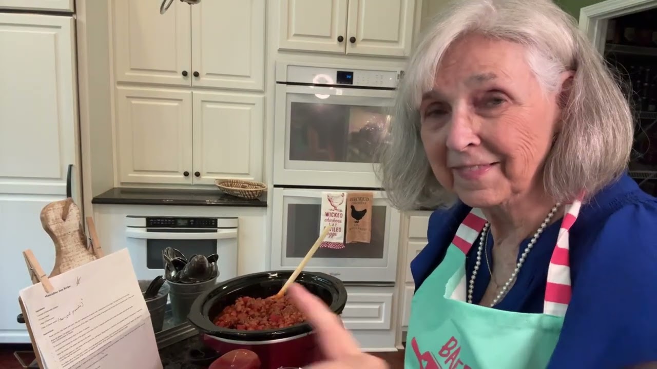 Crockpot Chili for busy days