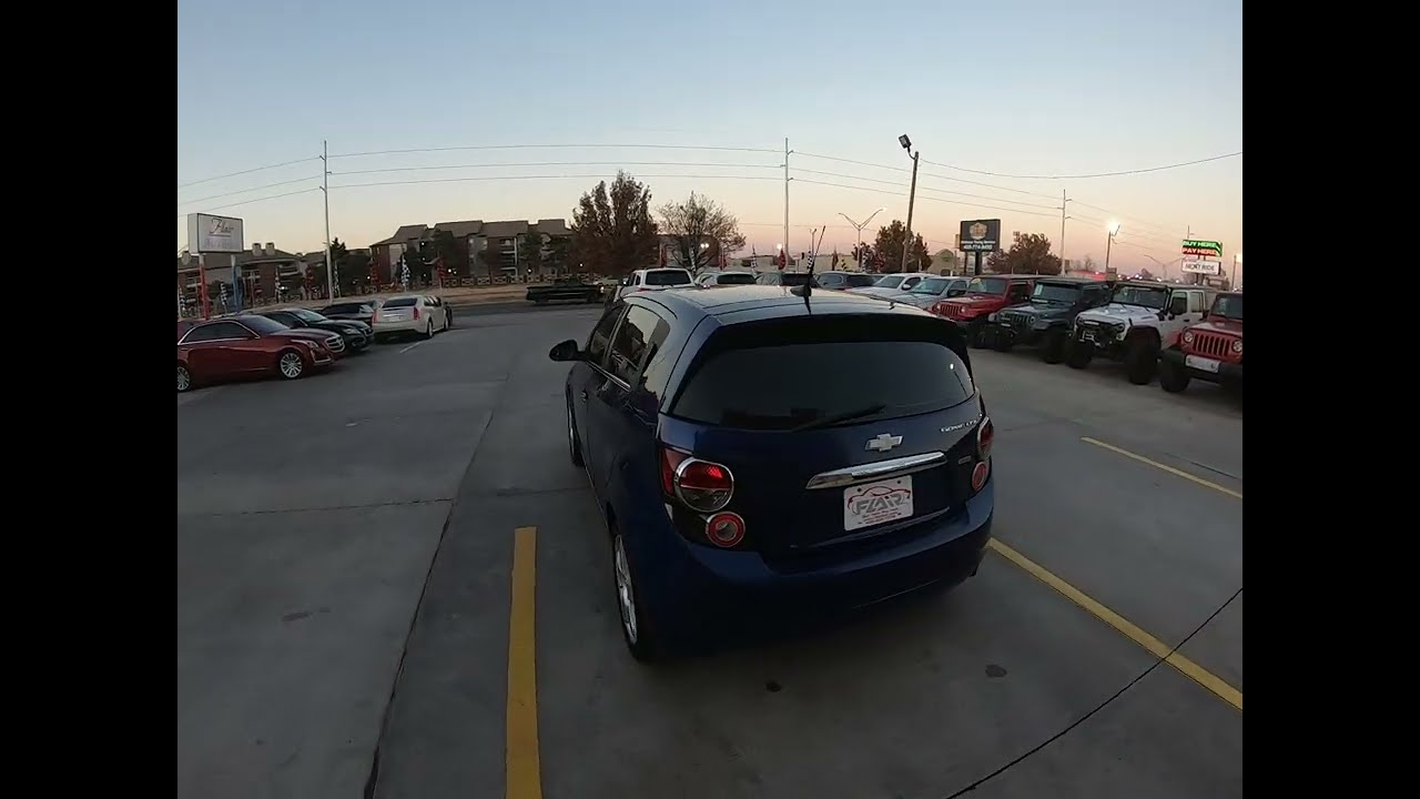 2013 Chevy Sonic 1.4L Turbo LTZ Hatchback