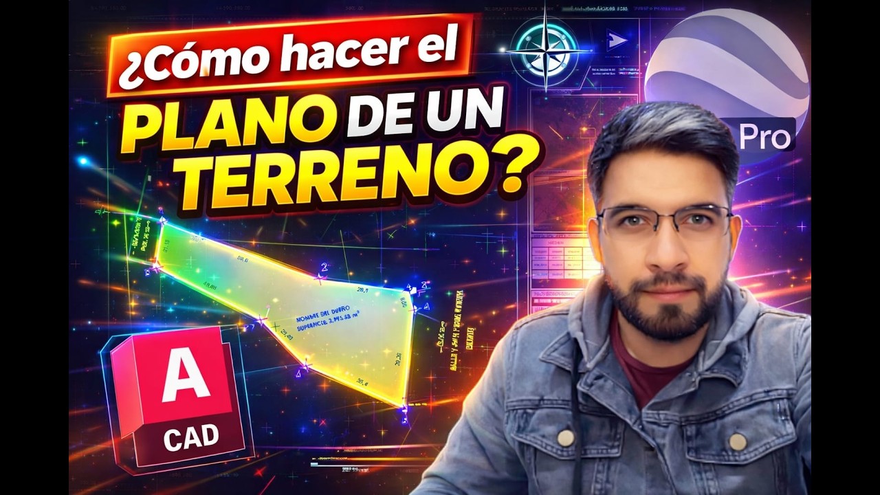 ¿CÓMO HACER EL PLANO DE UN TERRENO? - EL ARQUITECTO ELOY