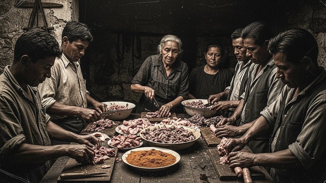 (1961, Zacatecas) Los Chorizos de Doña Inés — Mezclaban vísceras humanas con especias benditas