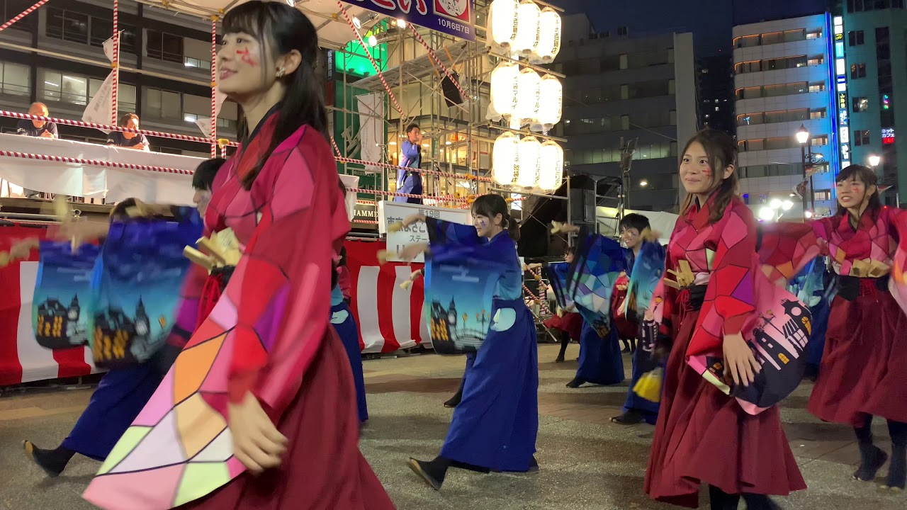 (早稲田大学よさこいチーム・東京花火) 東京よさこい2018【4K 60fps】