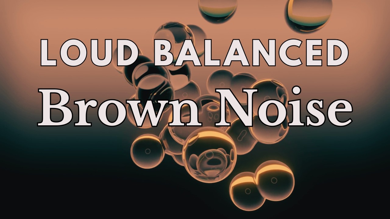 2 Hours of Brown Noise for Study & Focus | Deep Concentration, Reading, Work
