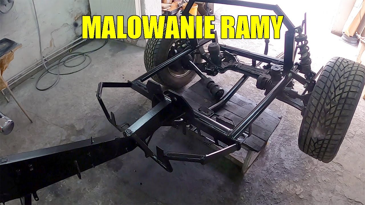 TRAJKA BOOM- ROZŁOŻENIE I MALOWANIE RAMY