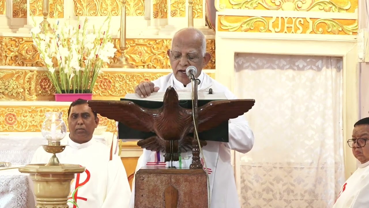 Condolence Message by Fr. Michel Dsouza at the Funeral Mass of Rev. Fr. Hilary Fernandes