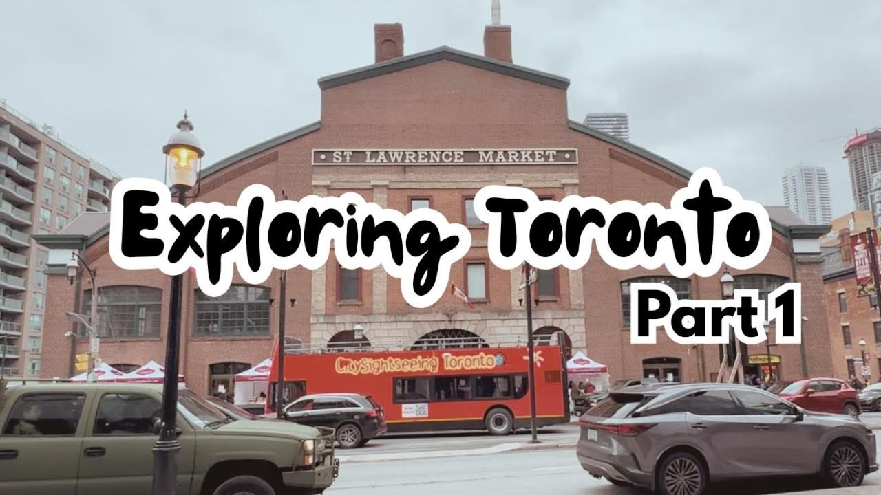 Exploring Toronto (Part 1) Food trip at St. Lawrence Market and Walking to Union Station