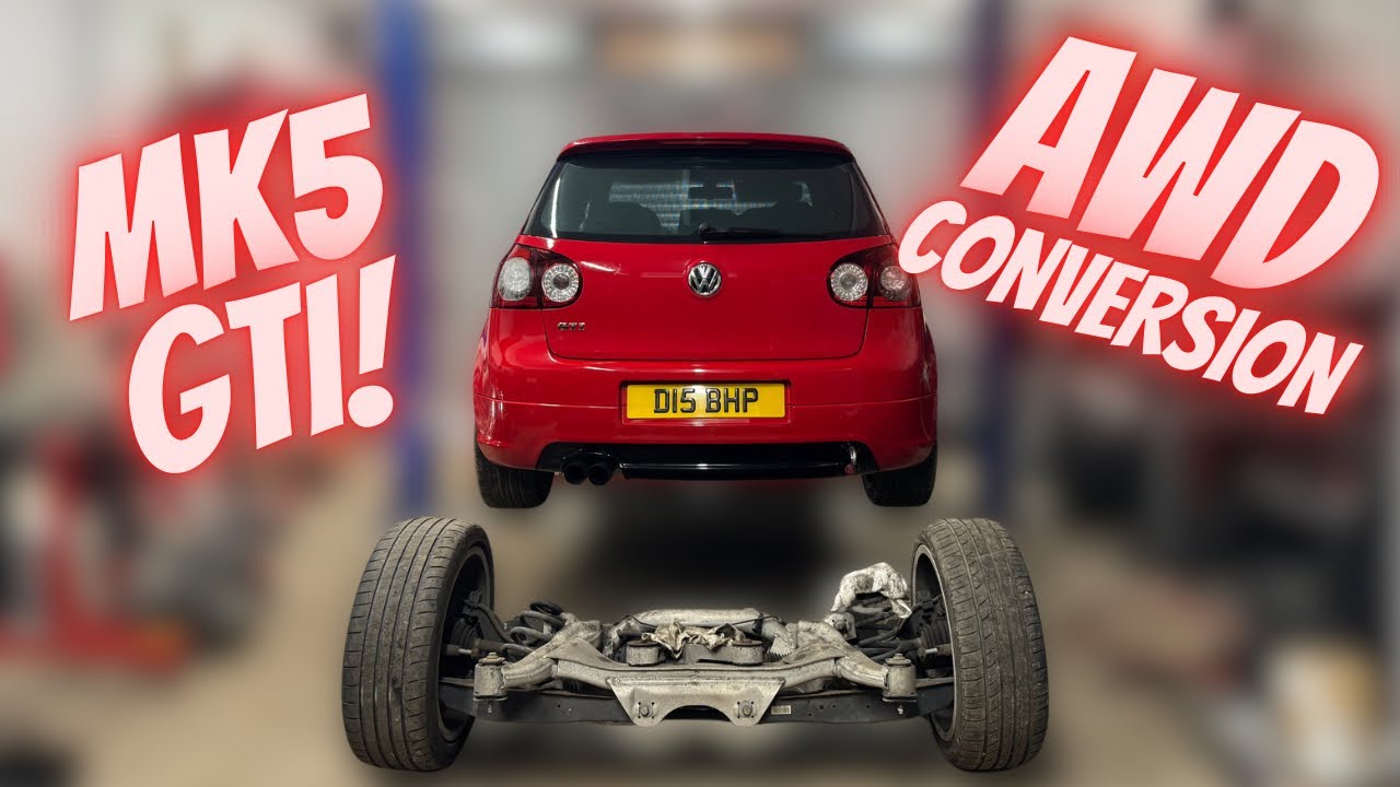 CONVERTING MY VW GOLF GTI TO ALL WHEEL DRIVE