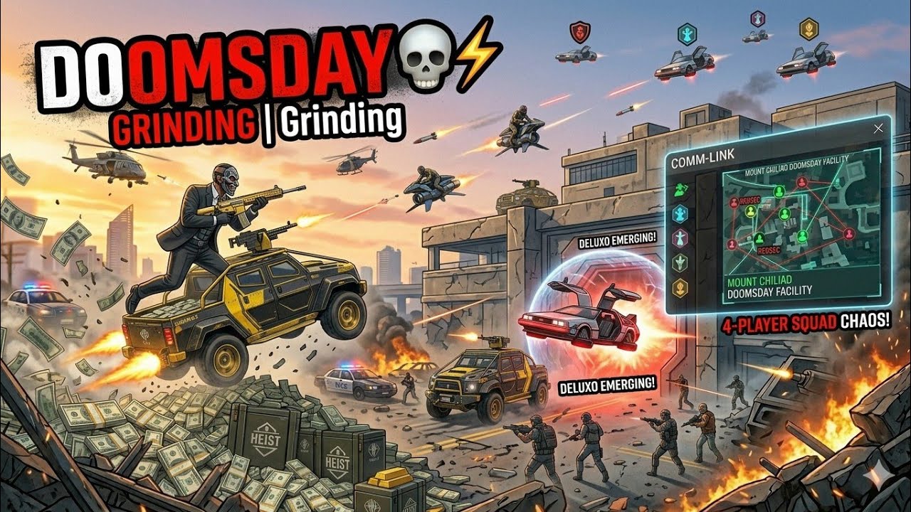 🔴 Live GTA ONLINE GRINDING UNTIL GAMEPLAY MAKE MILLIONS 🤑#PS5HINDI #gtaonline #gta5