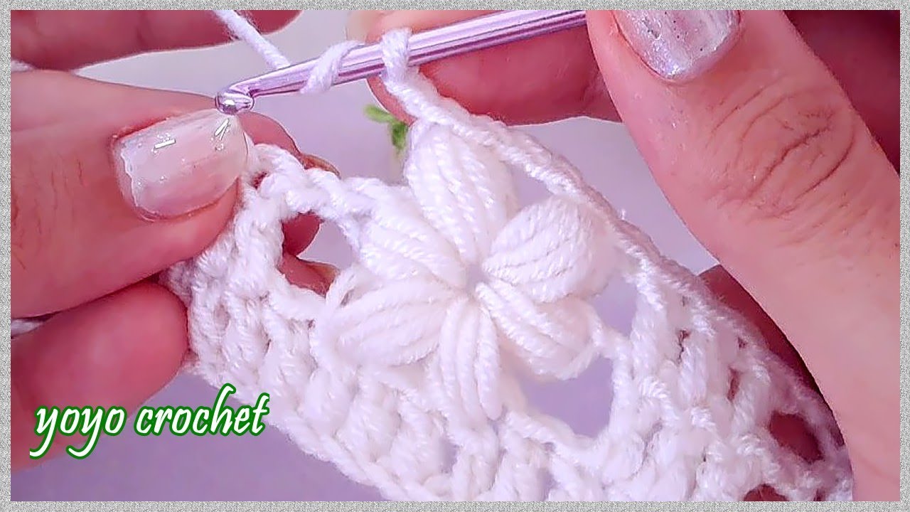 مدهش : غرزة كروشية رائعة فوق الخيال / سهلة وجميلة - Wow beautiful crochet stitch