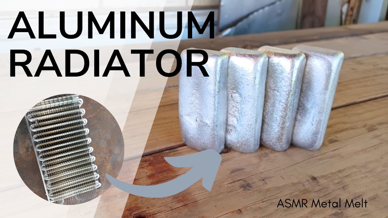 Aluminum Radiator - ASMR Metal Melt