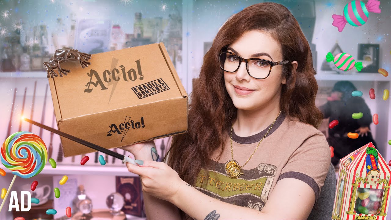 ACCIO BOX ОКТЯБРЬ 2020 🍭 Волшебные сладости