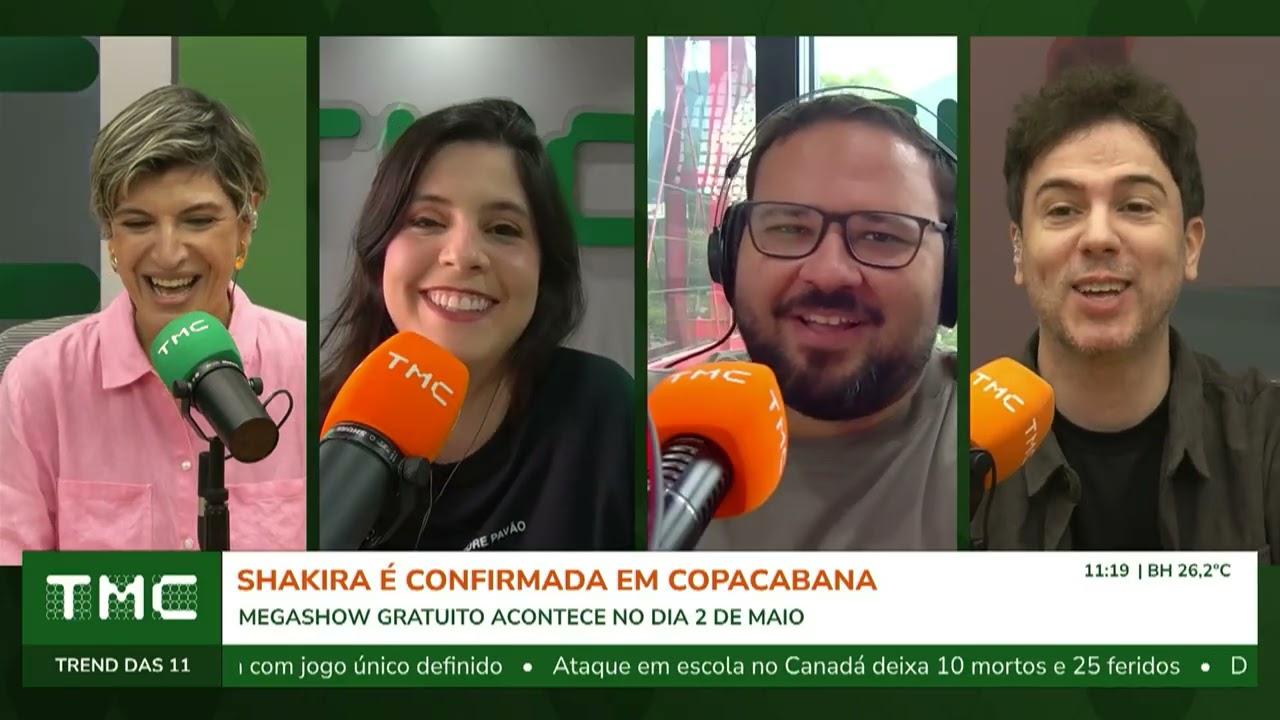 SHAKIRA FARÁ SHOW GRATUITO EM COPACABANA