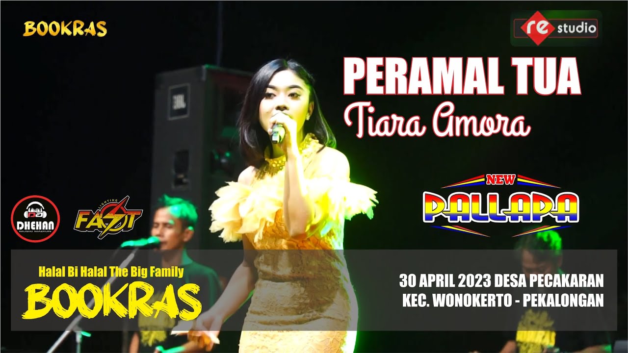 PERAMAL TUA - TIARA AMORA (NEW PALLAPA LIVE BOOKRAS 2023)