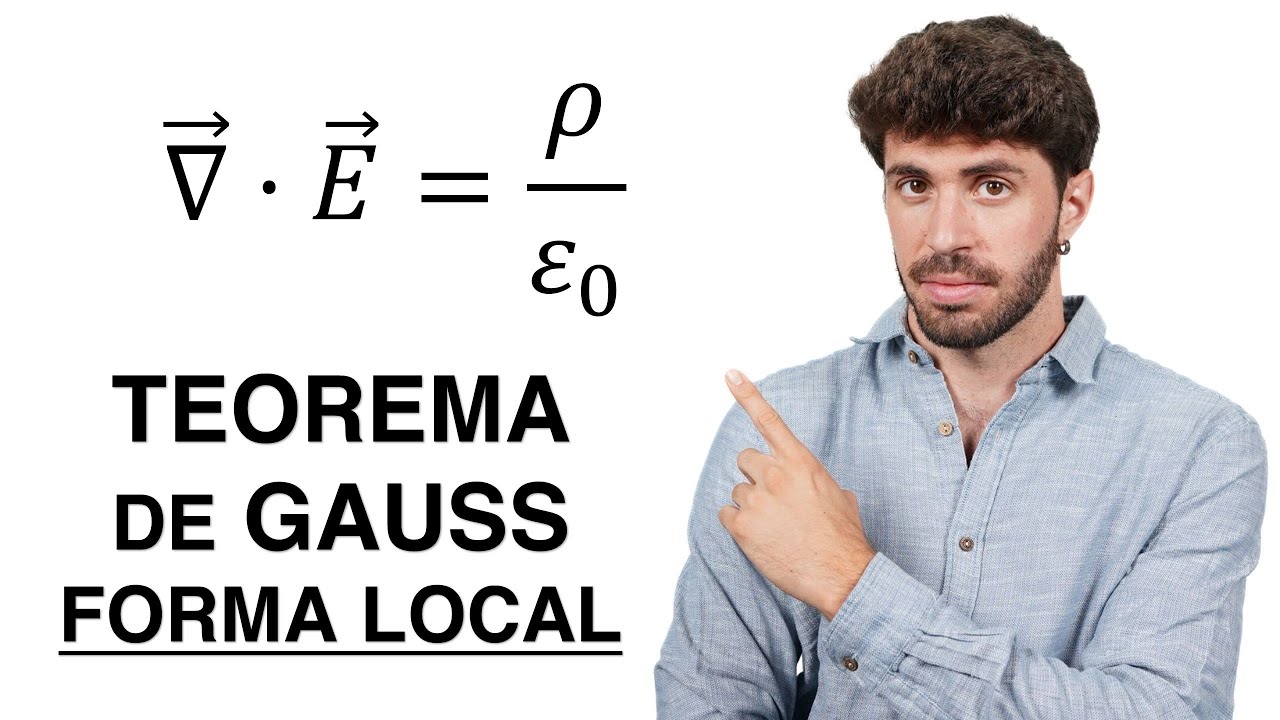Teorema de gauss para el campo eléctrico en forma LOCAL Explicación Teórica y Carga Puntual
