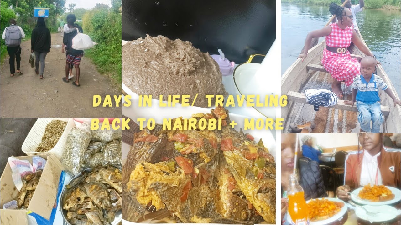 FEW DAYS IN LIFE/KENYAN WIFE/VILLAGE BURIAL/TRAVELING BACK/LUNCH DATE WITH KIDS