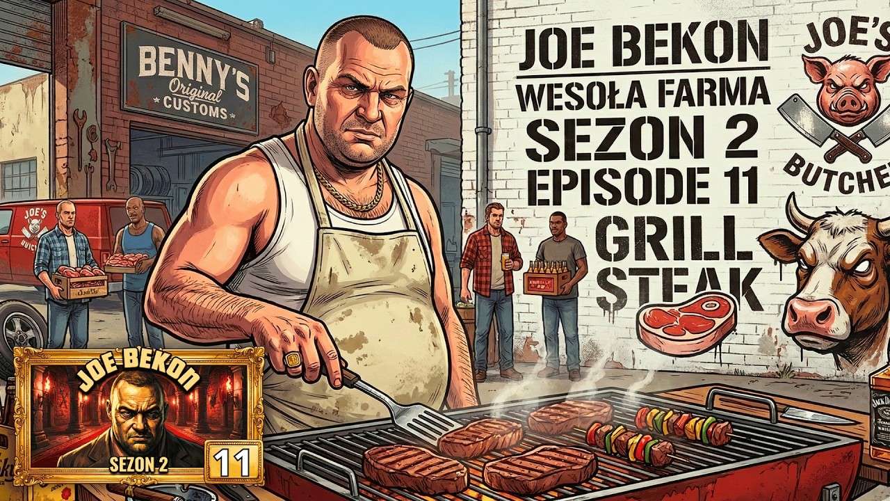 BEKON STEAK GRILL - JOE BEKON EP.11 [GTA 5 RP Pelcu Paris Platynov Testree]