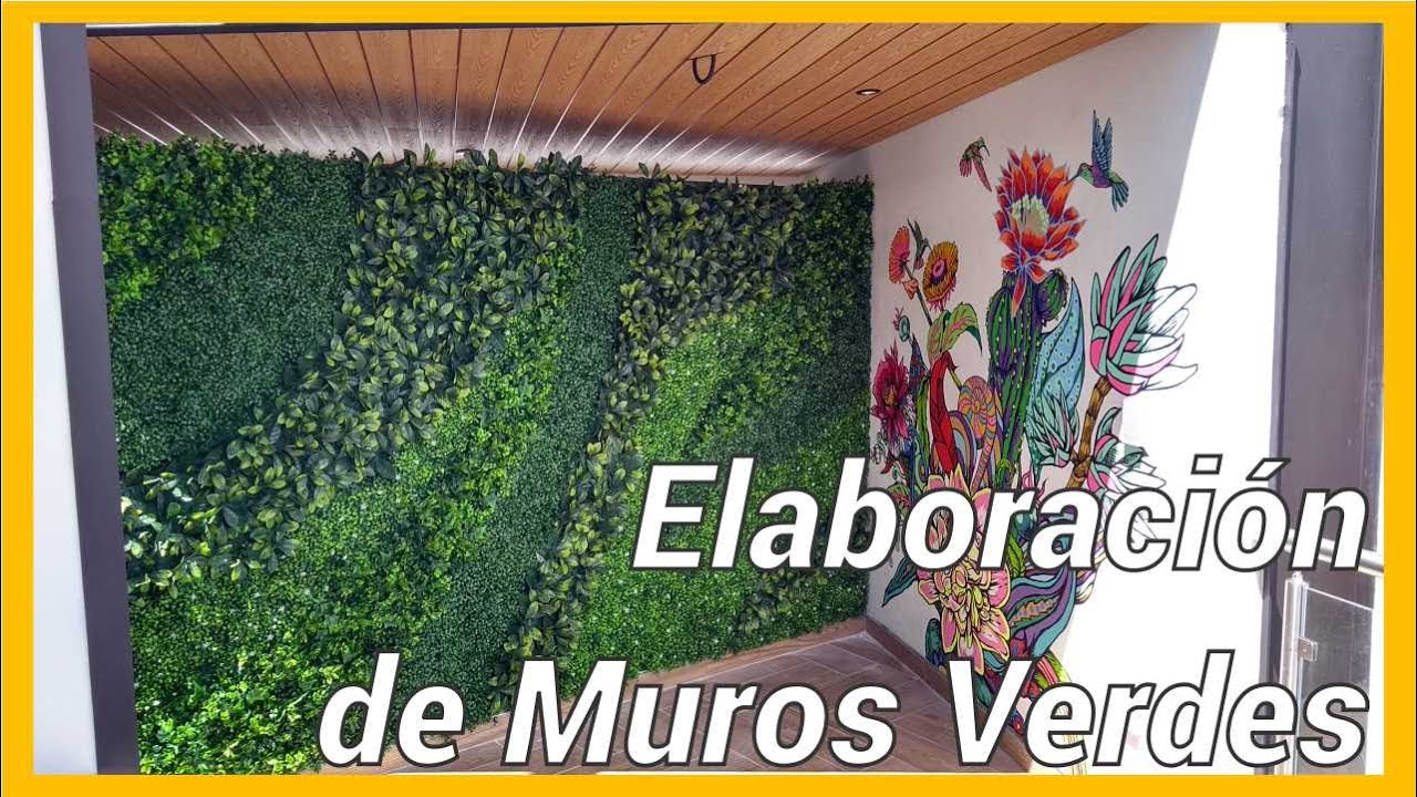 Como se realiza un #Muro #verde