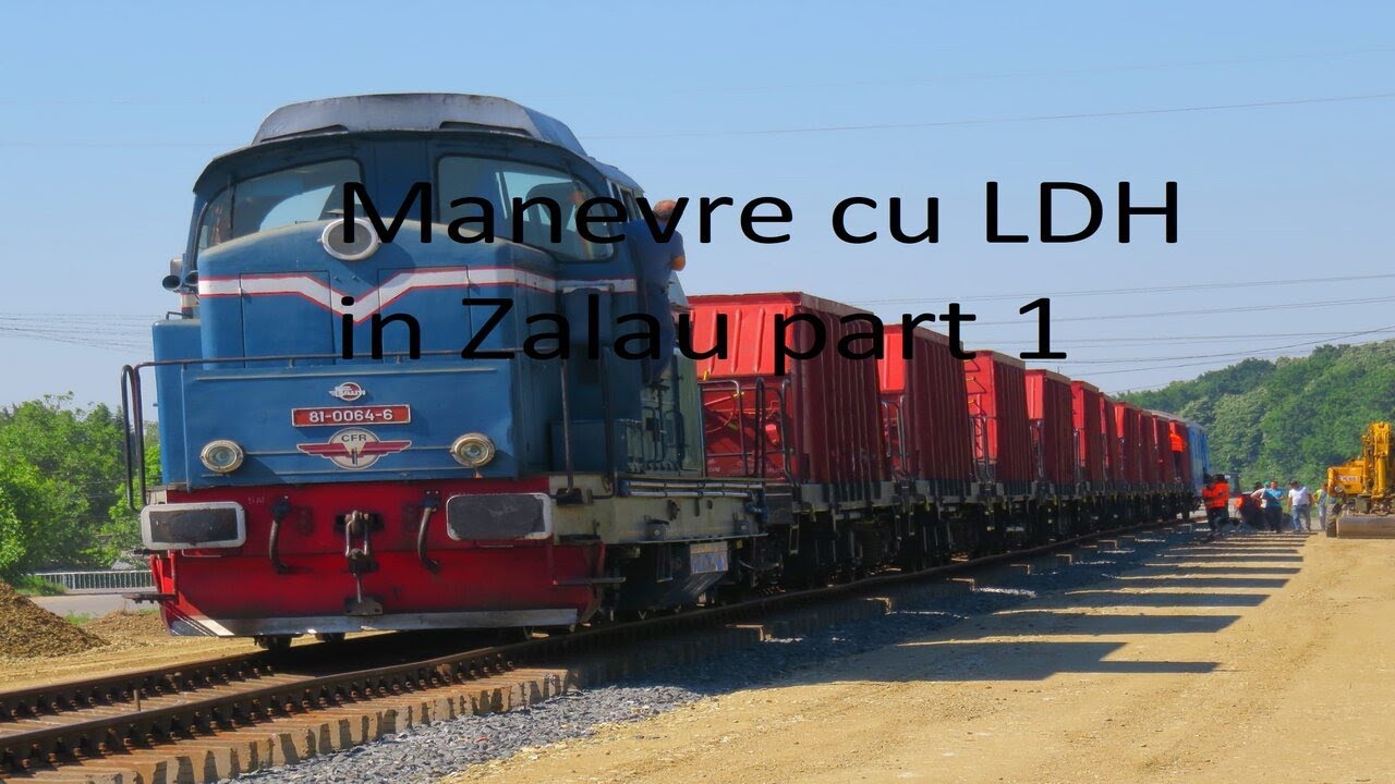 Manevre cu LDH in Zalau (verificati descrierea) in Train simulator