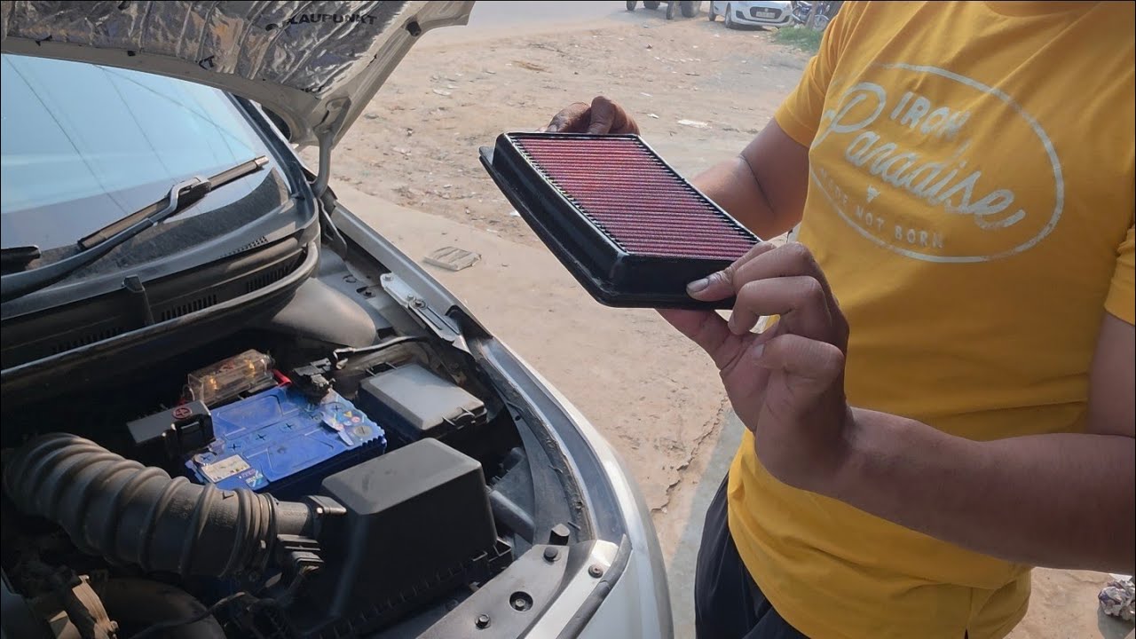 Installing K&N high performance air filter in my i20 diesel