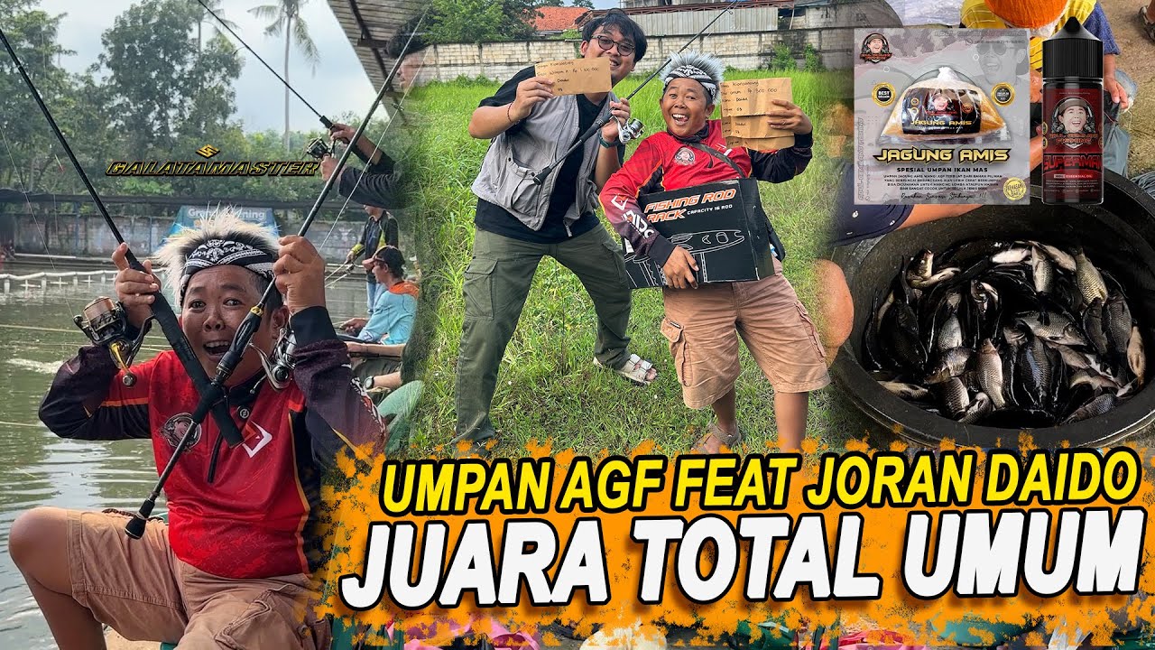 KOMBO MEMATIKAN !!! BORONG 4 AMPLOP PAKE JORAN DAIDO FEAT UMPAN JAGUNG AMIS + ESSEN SUPERMAN