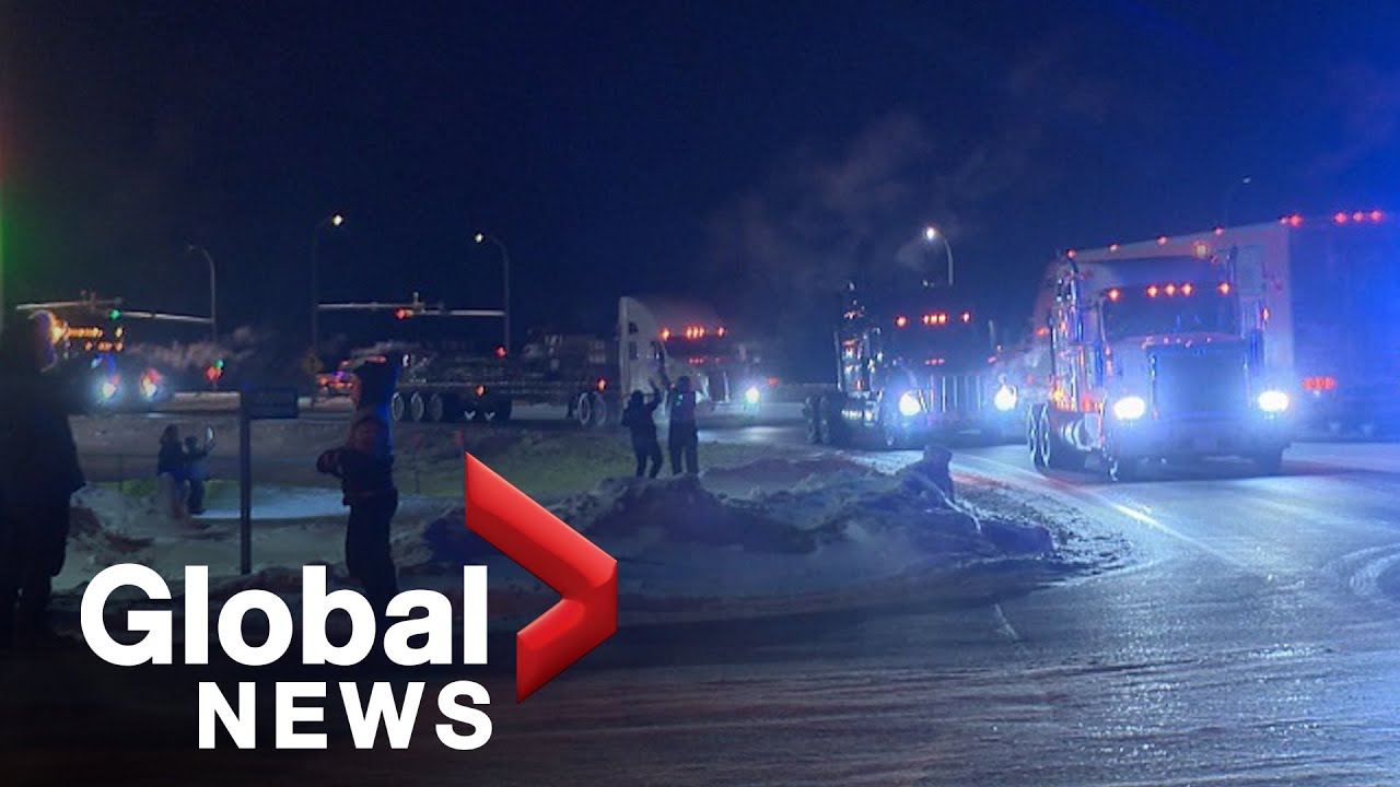 No shortage of support for “Freedom Convoy” despite frigid temperatures